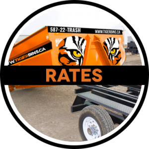 Tiger Bins Our Rates